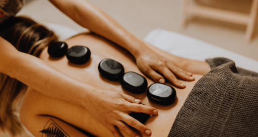 Hot Stone Massage in Winter